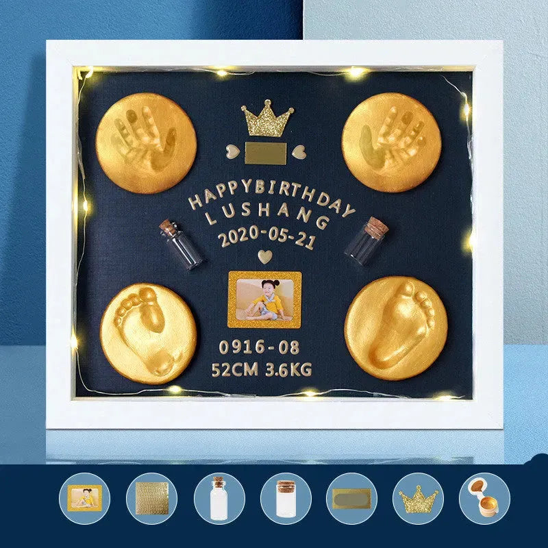 Baby Hand And Foot Photo Frame - Bellarte Enchanté Baby Hand And Foot Photo Frame