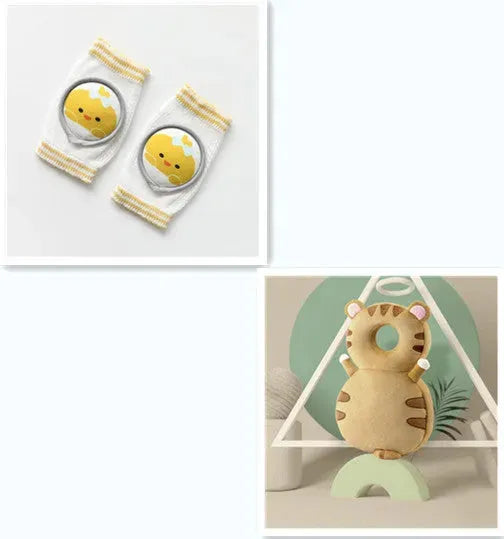 Baby Knee Pads Cartoon Accessories Doll Elbow Pads Baby Learning Set - Bellarte Enchanté Baby Knee Pads Cartoon Accessories Doll Elbow Pads Baby Learning Set