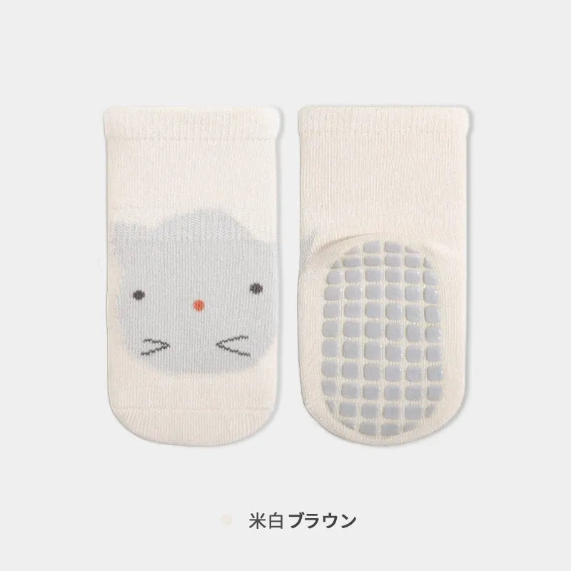 Baby Toddler Socks Spring And Autumn Indoor Base Gel Non-slip - Bellarte Enchanté Baby Toddler Socks Spring And Autumn Indoor Base Gel Non-slip