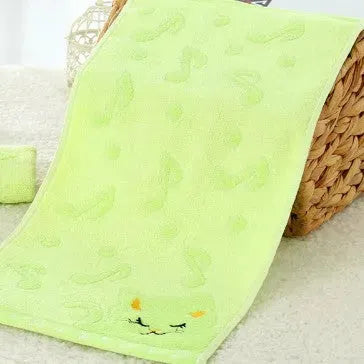 Bamboo Fiber Kitten Face Bath Towels - Bellarte Enchanté Bamboo Fiber Kitten Face Bath Towels
