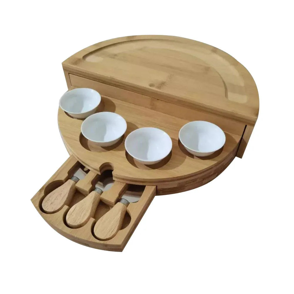 Bamboo Foldable Cheese Board - Bellarte Enchanté Bamboo Foldable Cheese Board