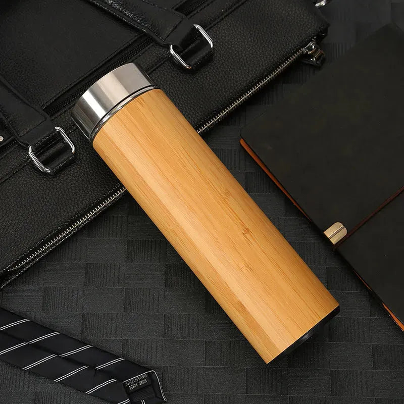 Bamboo Stainless Steel Insulated Bamboo Water Cup - Bellarte Enchanté Bamboo Stainless Steel Insulated Bamboo Water Cup
