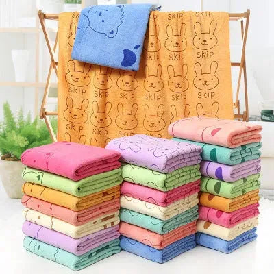 Bath towel beach towel cartoon print - Bellarte Enchanté Bath towel beach towel cartoon print