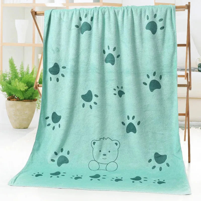 Bath towel beach towel cartoon print - Bellarte Enchanté Bath towel beach towel cartoon print