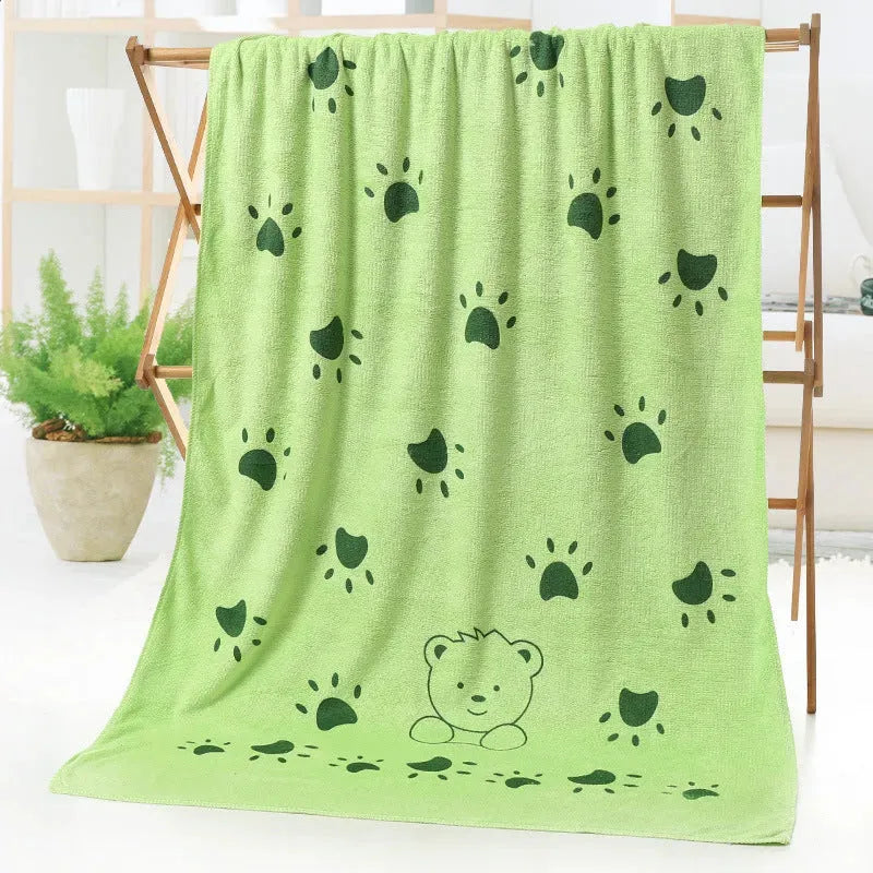 Bath towel beach towel cartoon print - Bellarte Enchanté Bath towel beach towel cartoon print