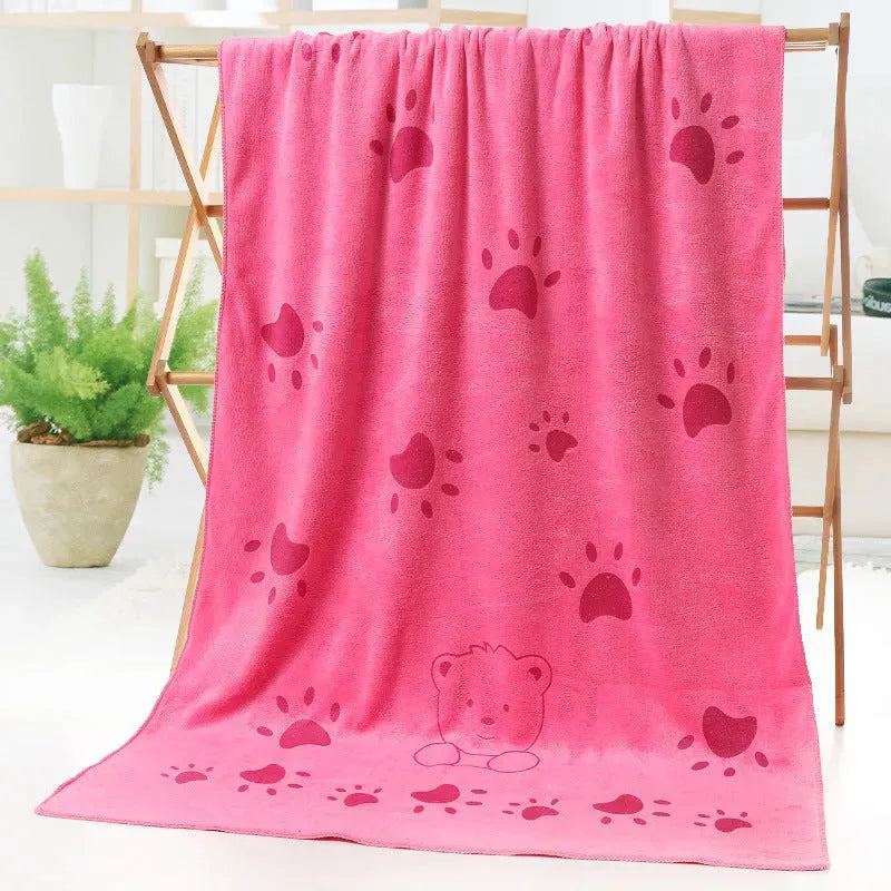 Bath towel beach towel cartoon print - Bellarte Enchanté Bath towel beach towel cartoon print