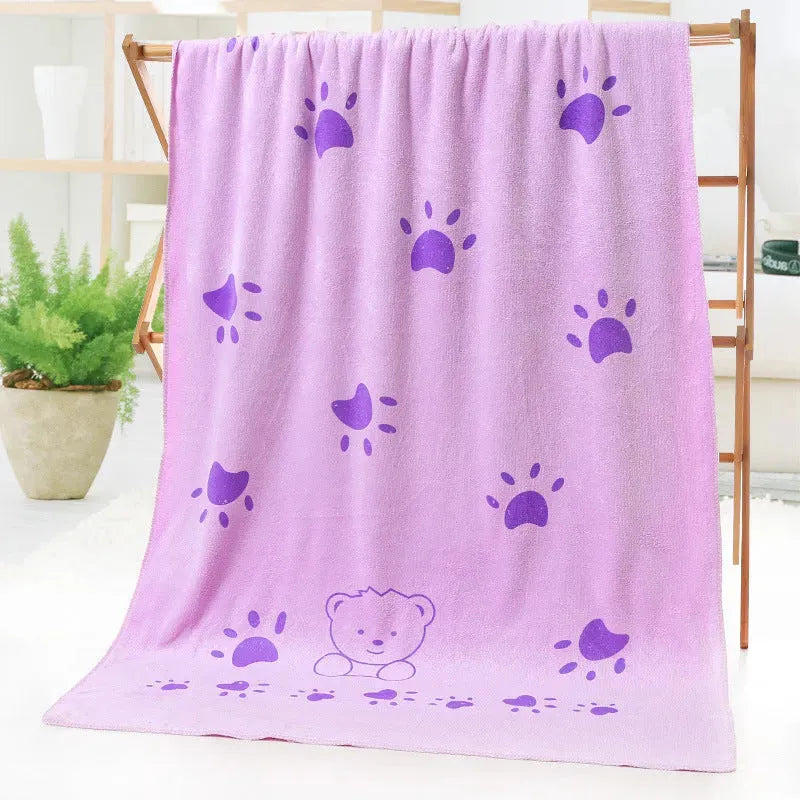 Bath towel beach towel cartoon print - Bellarte Enchanté Bath towel beach towel cartoon print