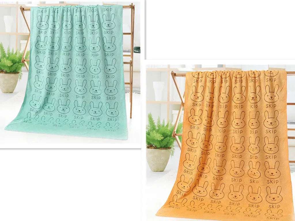 Bath towel beach towel cartoon print - Bellarte Enchanté Bath towel beach towel cartoon print