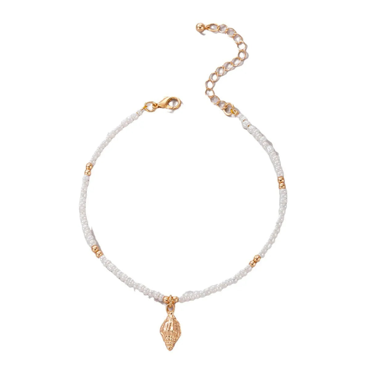 Beach Vacation Shell Anklet Bohemian Style - Bellarte Enchanté Beach Vacation Shell Anklet Bohemian Style