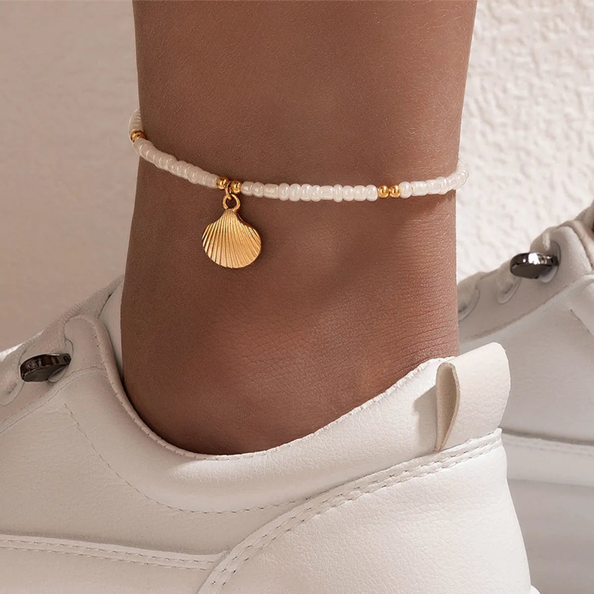 Beach Vacation Shell Anklet Bohemian Style - Bellarte Enchanté Beach Vacation Shell Anklet Bohemian Style