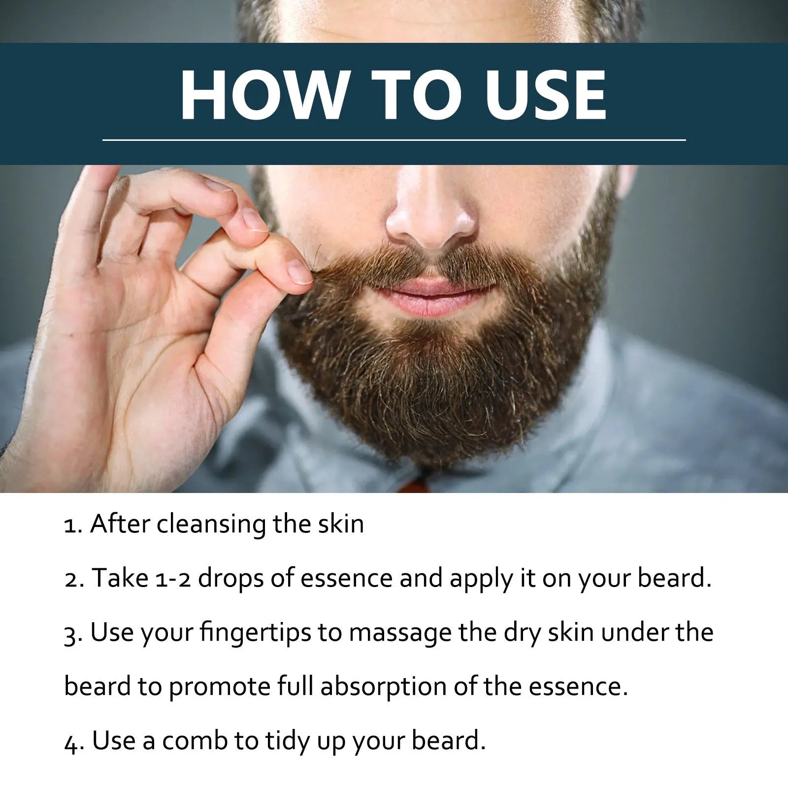 Beard Care Solution Gentle And Shine Men's Beard Strong Beard Root - Bellarte Enchanté Beard Care Solution Gentle And Shine Men's Beard Strong Beard Root