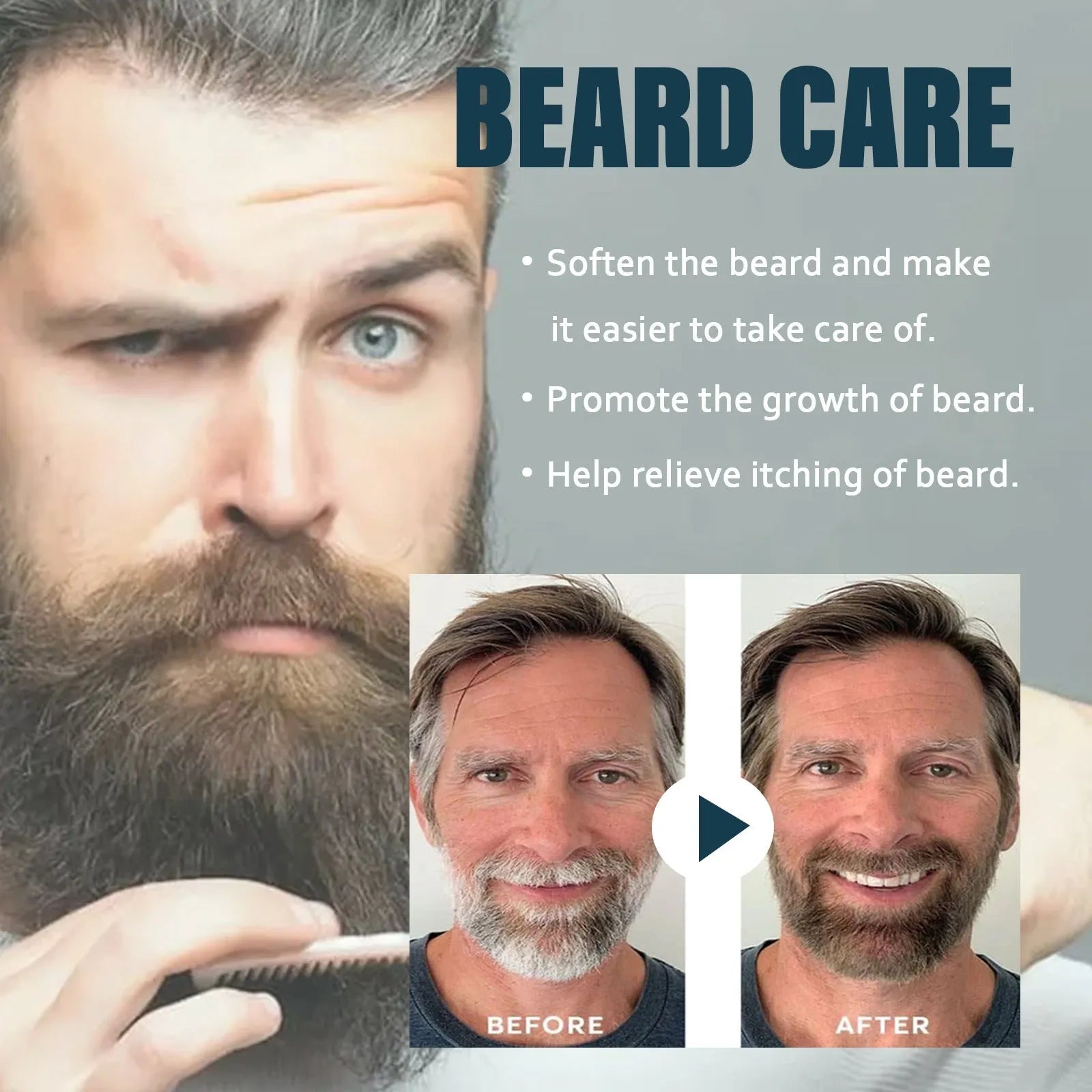 Beard Care Solution Gentle And Shine Men's Beard Strong Beard Root - Bellarte Enchanté Beard Care Solution Gentle And Shine Men's Beard Strong Beard Root