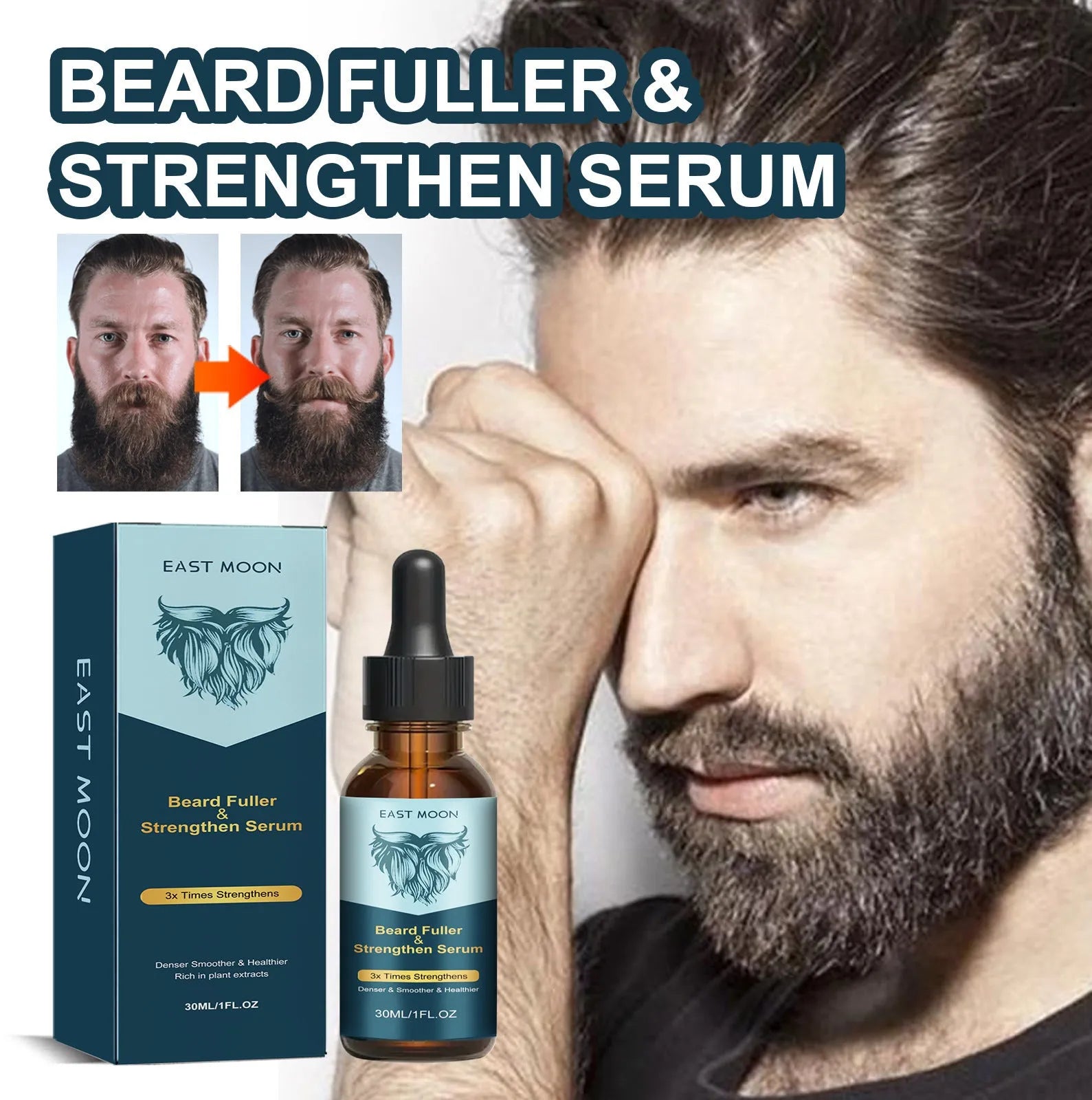 Beard Care Solution Gentle And Shine Men's Beard Strong Beard Root - Bellarte Enchanté Beard Care Solution Gentle And Shine Men's Beard Strong Beard Root