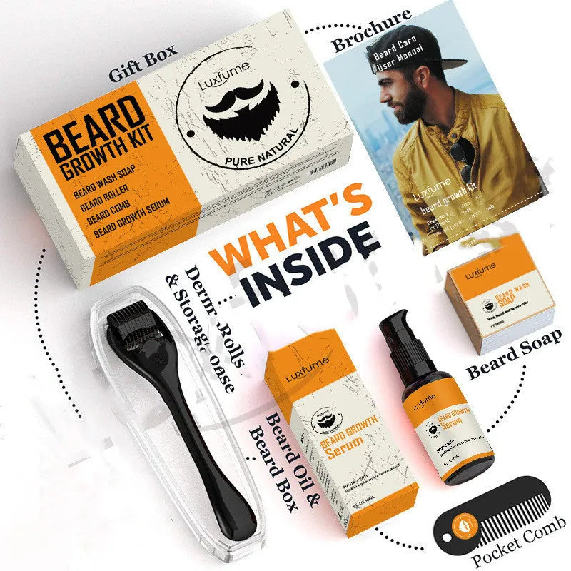 Beard Set Box Beard Cleaning Care - Bellarte Enchanté Beard Set Box Beard Cleaning Care