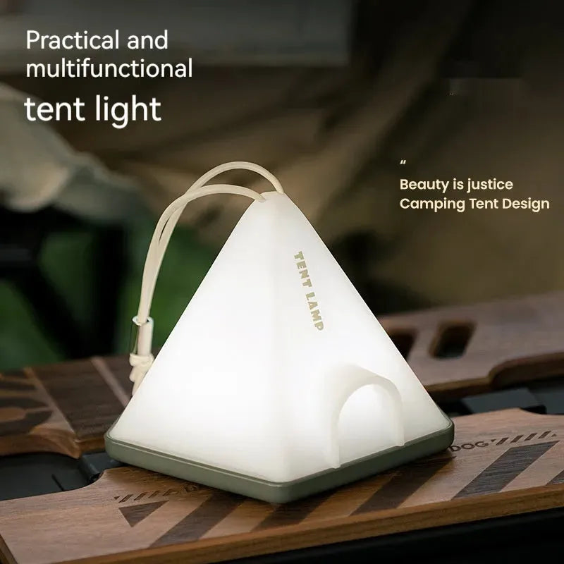 Bedroom Charging Ambience Light Simple Bedside Lamp Outdoor Camping Portable Atmosphere Small Night Lamp - Bellarte Enchanté Bedroom Charging Ambience Light Simple Bedside Lamp Outdoor Camping Portable Atmosphere Small Night Lamp