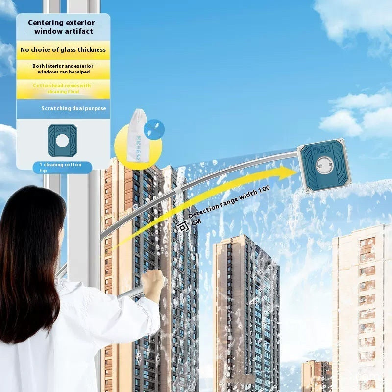 Benshang Glass Wiper High-rise Outer Window Double-sided Window Cleaner - Bellarte Enchanté Benshang Glass Wiper High-rise Outer Window Double-sided Window Cleaner
