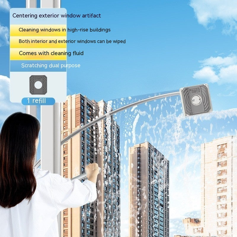 Benshang Glass Wiper High-rise Outer Window Double-sided Window Cleaner - Bellarte Enchanté Benshang Glass Wiper High-rise Outer Window Double-sided Window Cleaner