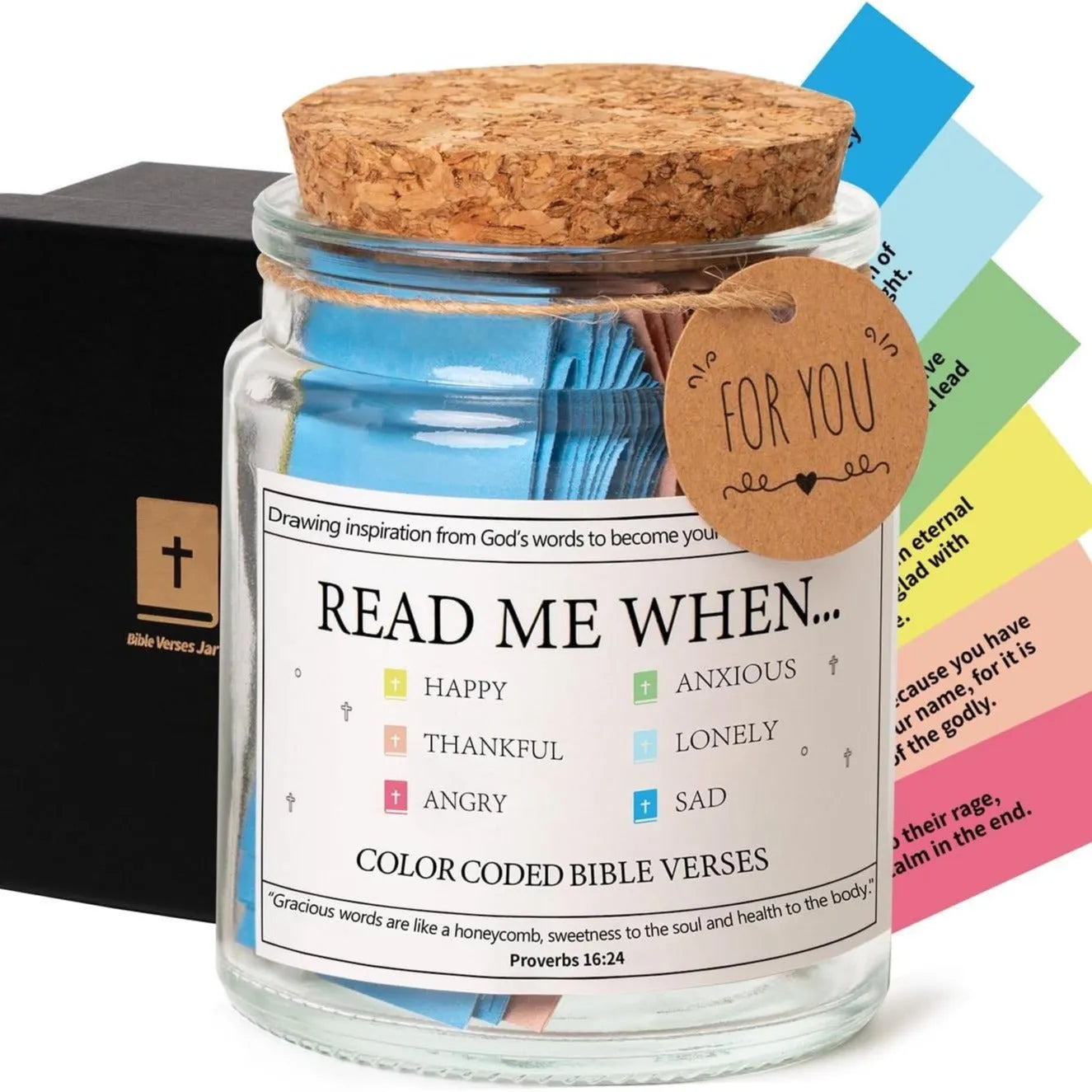 Bible Verses In A Jar 90 Verses Jar - Bellarte Enchanté Bible Verses In A Jar 90 Verses Jar