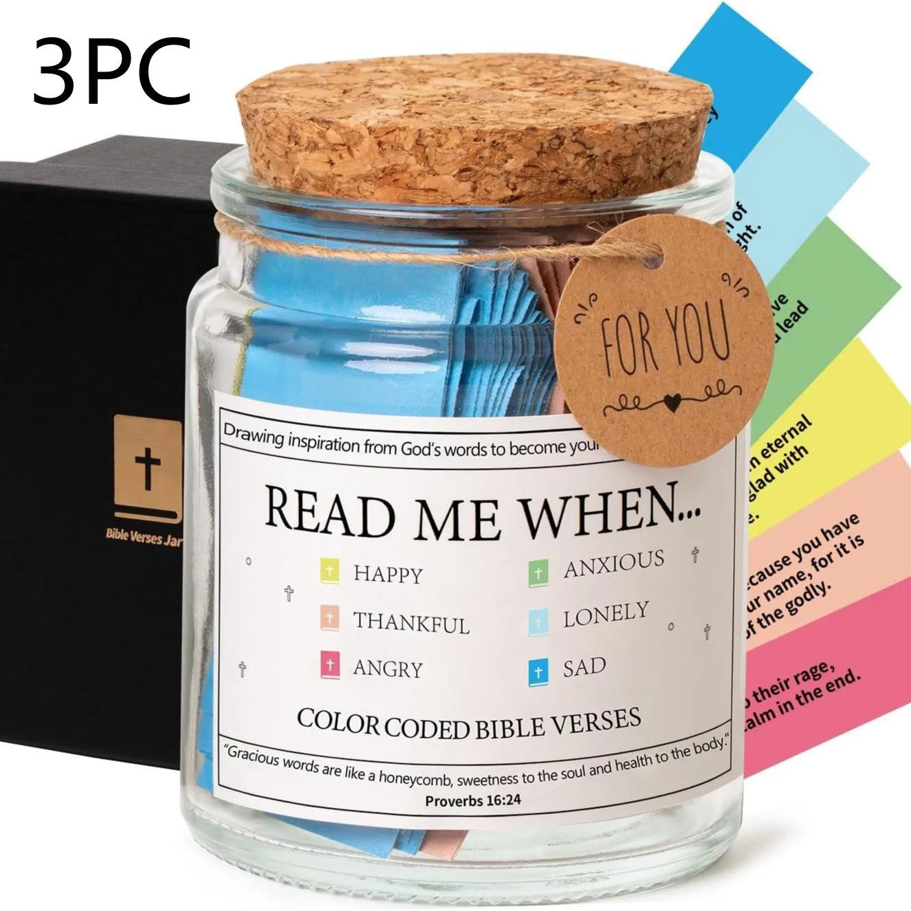 Bible Verses In A Jar 90 Verses Jar - Bellarte Enchanté Bible Verses In A Jar 90 Verses Jar