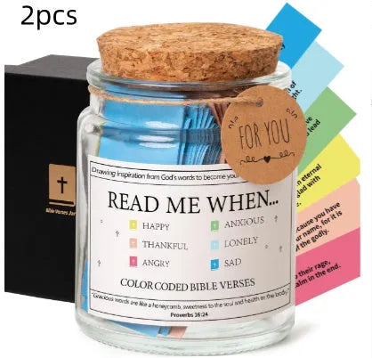 Bible Verses In A Jar 90 Verses Jar - Bellarte Enchanté Bible Verses In A Jar 90 Verses Jar
