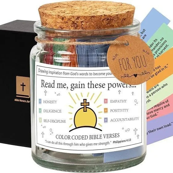 Bible Verses In A Jar 90 Verses Jar - Bellarte Enchanté Bible Verses In A Jar 90 Verses Jar