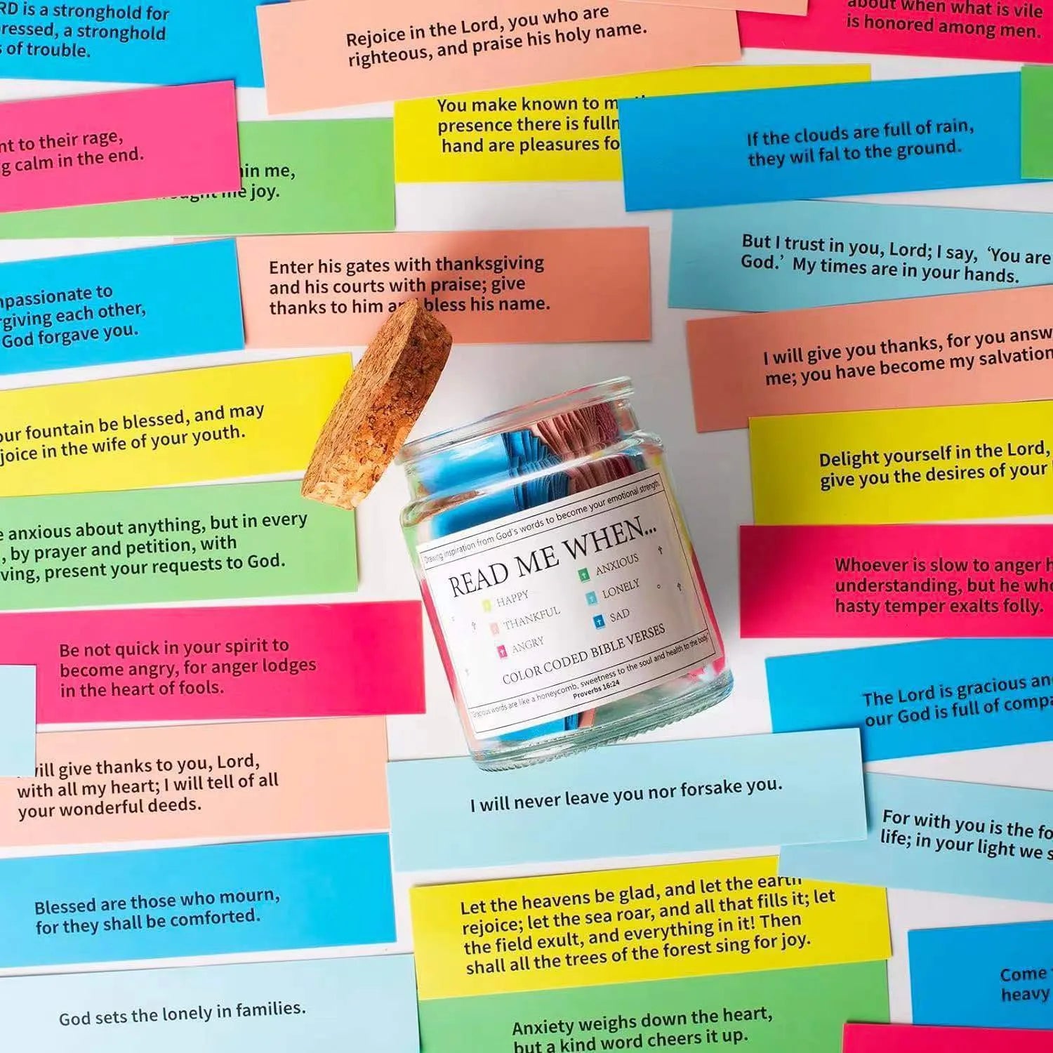Bible Verses In A Jar 90 Verses Jar - Bellarte Enchanté Bible Verses In A Jar 90 Verses Jar