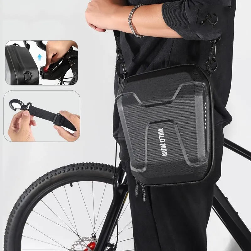 Bicycle EVA Hard Shell Handlebar Bag - Bellarte Enchanté Bicycle EVA Hard Shell Handlebar Bag