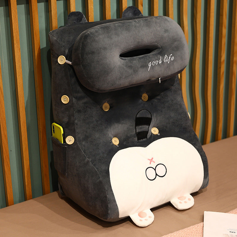 Big Back On The Bed And Tatami Pillow On The Waist - Bellarte Enchanté Big Back On The Bed And Tatami Pillow On The Waist