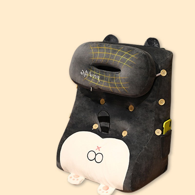 Big Back On The Bed And Tatami Pillow On The Waist - Bellarte Enchanté Big Back On The Bed And Tatami Pillow On The Waist