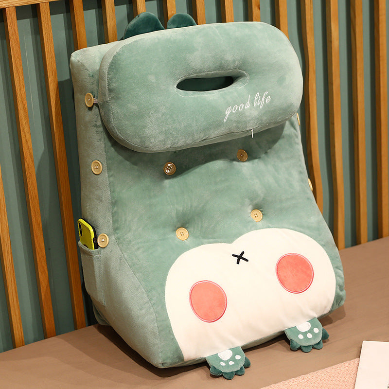 Big Back On The Bed And Tatami Pillow On The Waist - Bellarte Enchanté Big Back On The Bed And Tatami Pillow On The Waist