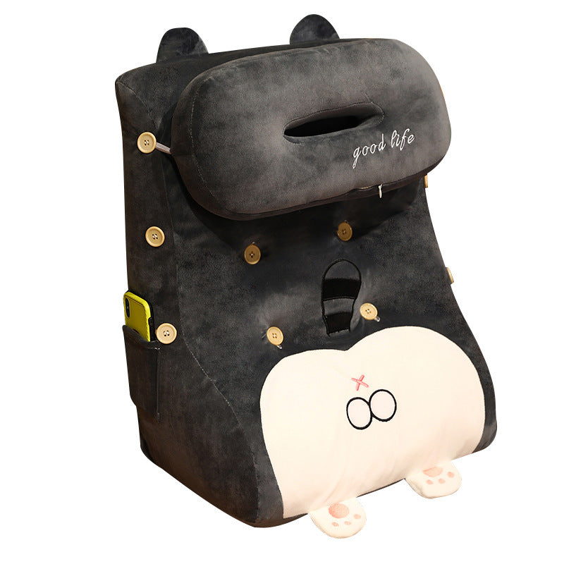Big Back On The Bed And Tatami Pillow On The Waist - Bellarte Enchanté Big Back On The Bed And Tatami Pillow On The Waist