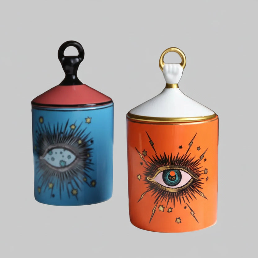 Big Eyes Aromatherapy Candle Holder Candle Cup Candle Jar Storage - Bellarte Enchanté Big Eyes Aromatherapy Candle Holder Candle Cup Candle Jar Storage
