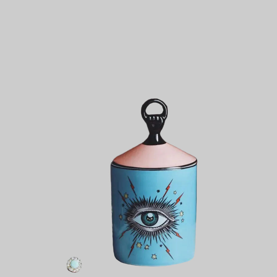 Big Eyes Aromatherapy Candle Holder Candle Cup Candle Jar Storage - Bellarte Enchanté Big Eyes Aromatherapy Candle Holder Candle Cup Candle Jar Storage