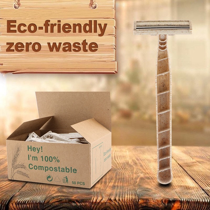 Biodegradable Disposable Shaver Environmental Protection Material - Bellarte Enchanté Biodegradable Disposable Shaver Environmental Protection Material