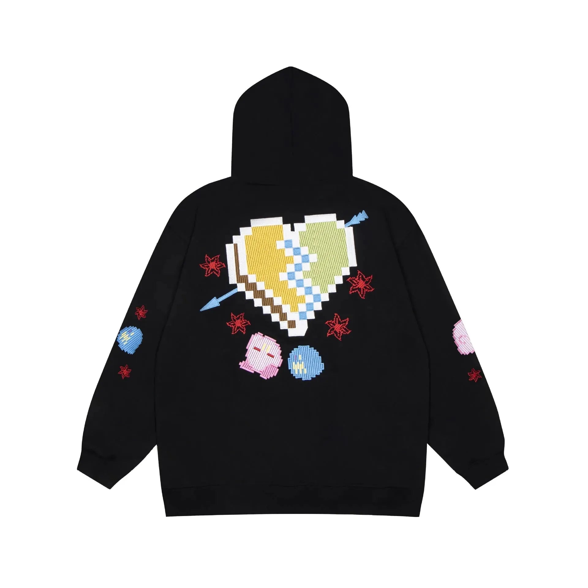 BK Series Men's and Women's Identical Graffiti Printed Cardigan Hoodie - Bellarte Enchanté BK Series Men's and Women's Identical Graffiti Printed Cardigan Hoodie