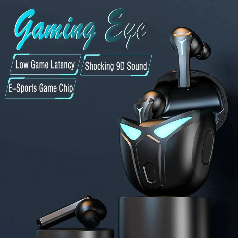 Bluetooth 5.0Headphone Sports Game Dual Mode Waterproof Wireless Earphone Touch Control Earbuds With Microphone Headsets - Bellarte Enchanté Bluetooth 5.0Headphone Sports Game Dual Mode Waterproof Wireless Earphone Touch Control Earbuds With Microphone Headsets