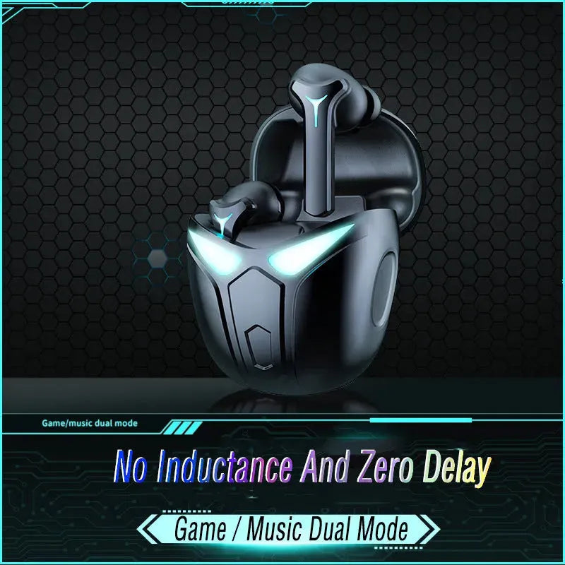 Bluetooth 5.0Headphone Sports Game Dual Mode Waterproof Wireless Earphone Touch Control Earbuds With Microphone Headsets - Bellarte Enchanté Bluetooth 5.0Headphone Sports Game Dual Mode Waterproof Wireless Earphone Touch Control Earbuds With Microphone Headsets