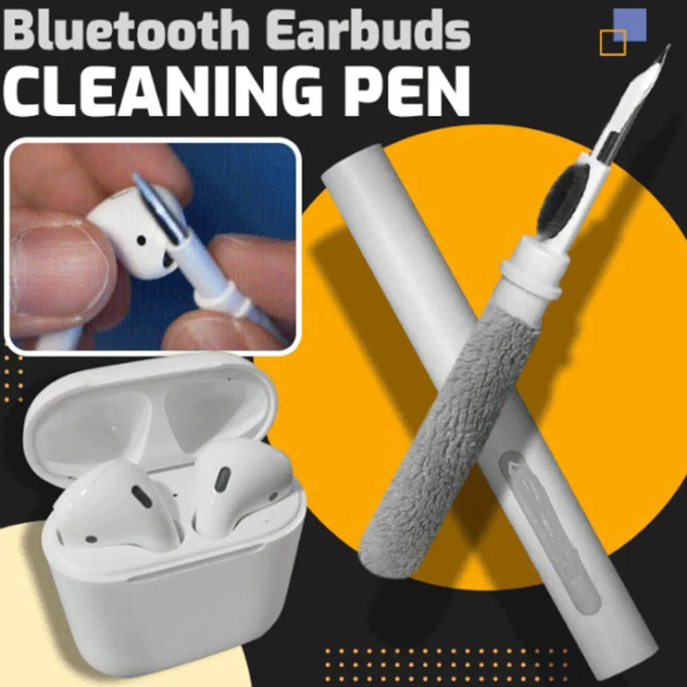 Bluetooth Earbuds Soft Cleaning Brush Wireless Earphone Washing Headphone Earplugs Cleaner Pen - Bellarte Enchanté Bluetooth Earbuds Soft Cleaning Brush Wireless Earphone Washing Headphone Earplugs Cleaner Pen