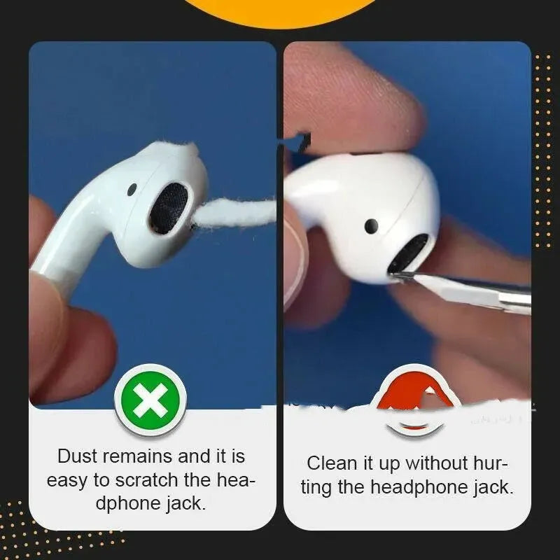 Bluetooth Earbuds Soft Cleaning Brush Wireless Earphone Washing Headphone Earplugs Cleaner Pen - Bellarte Enchanté Bluetooth Earbuds Soft Cleaning Brush Wireless Earphone Washing Headphone Earplugs Cleaner Pen