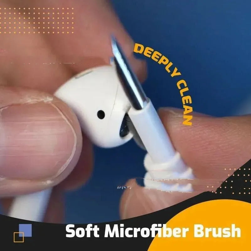 Bluetooth Earbuds Soft Cleaning Brush Wireless Earphone Washing Headphone Earplugs Cleaner Pen - Bellarte Enchanté Bluetooth Earbuds Soft Cleaning Brush Wireless Earphone Washing Headphone Earplugs Cleaner Pen