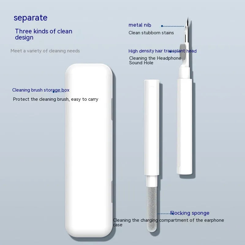 Bluetooth Headset Cleaning Pen Mobile Phone Computer Cleaner Set - Bellarte Enchanté Bluetooth Headset Cleaning Pen Mobile Phone Computer Cleaner Set