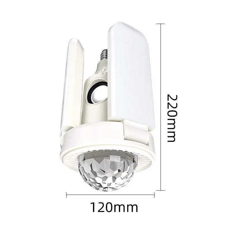 Bluetooth Small Magic Ball Trefoil Music Light 40W White Light Colorful - Bellarte Enchanté Bluetooth Small Magic Ball Trefoil Music Light 40W White Light Colorful