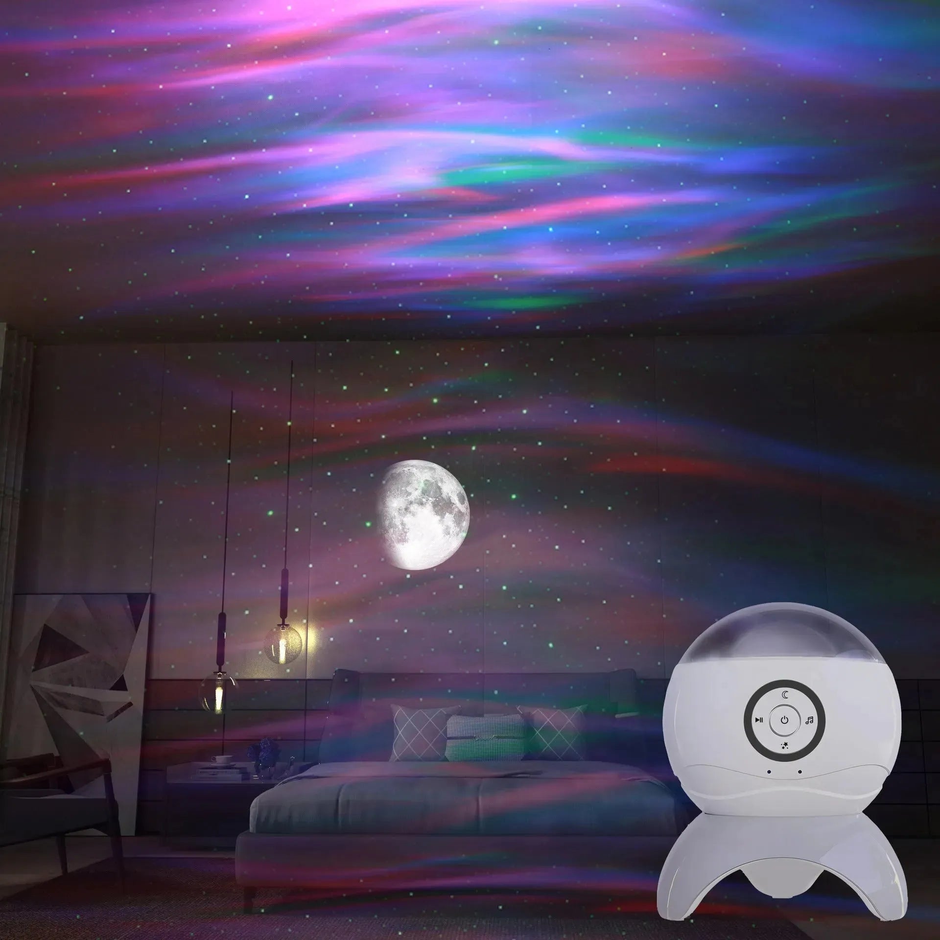 Bluetooth Starry Sky Projector Children's Toy - Bellarte Enchanté Bluetooth Starry Sky Projector Children's Toy