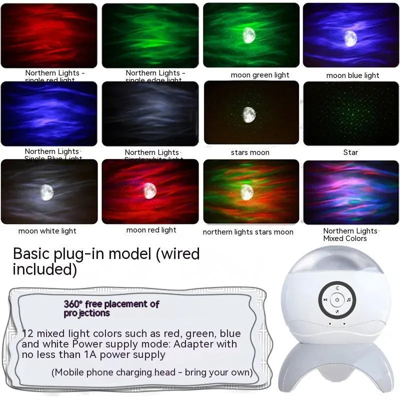 Bluetooth Starry Sky Projector Children's Toy - Bellarte Enchanté Bluetooth Starry Sky Projector Children's Toy