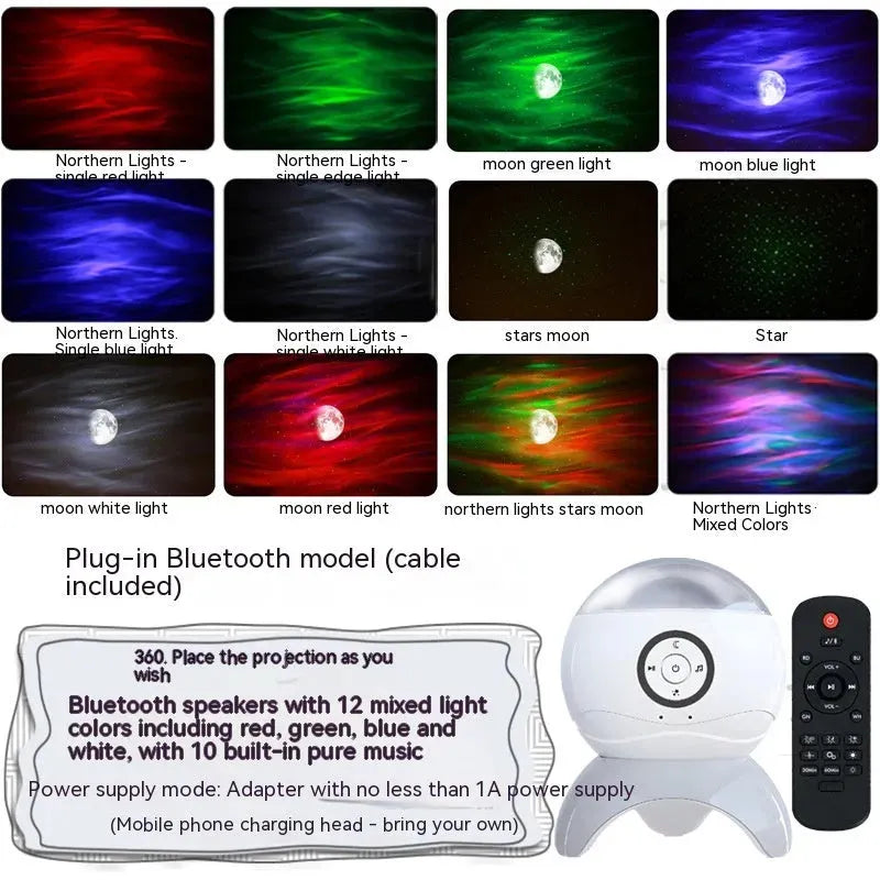 Bluetooth Starry Sky Projector Children's Toy - Bellarte Enchanté Bluetooth Starry Sky Projector Children's Toy
