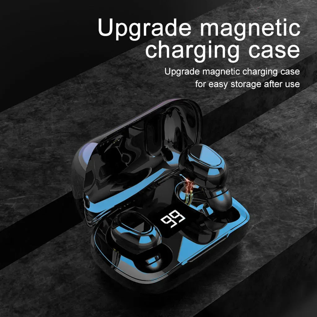 Bluetooth Wireless In-Ear Stereo Earphones Digital Charging Box New Bluetooth Headset - Bellarte Enchanté Bluetooth Wireless In-Ear Stereo Earphones Digital Charging Box New Bluetooth Headset