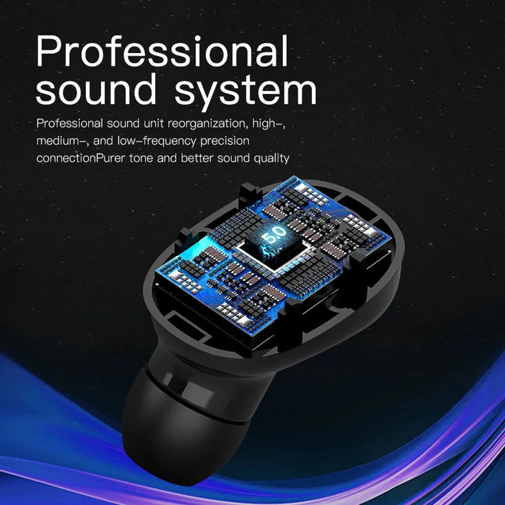 Bluetooth Wireless In-Ear Stereo Earphones Digital Charging Box New Bluetooth Headset - Bellarte Enchanté Bluetooth Wireless In-Ear Stereo Earphones Digital Charging Box New Bluetooth Headset