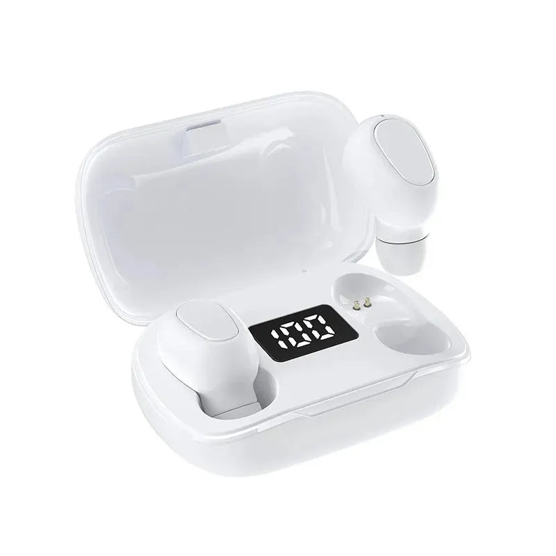 Bluetooth Wireless In-Ear Stereo Earphones Digital Charging Box New Bluetooth Headset - Bellarte Enchanté Bluetooth Wireless In-Ear Stereo Earphones Digital Charging Box New Bluetooth Headset