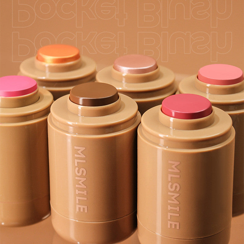 Blush Stick 6-color Highlight Brightening Portable - Bellarte Enchanté Blush Stick 6-color Highlight Brightening Portable
