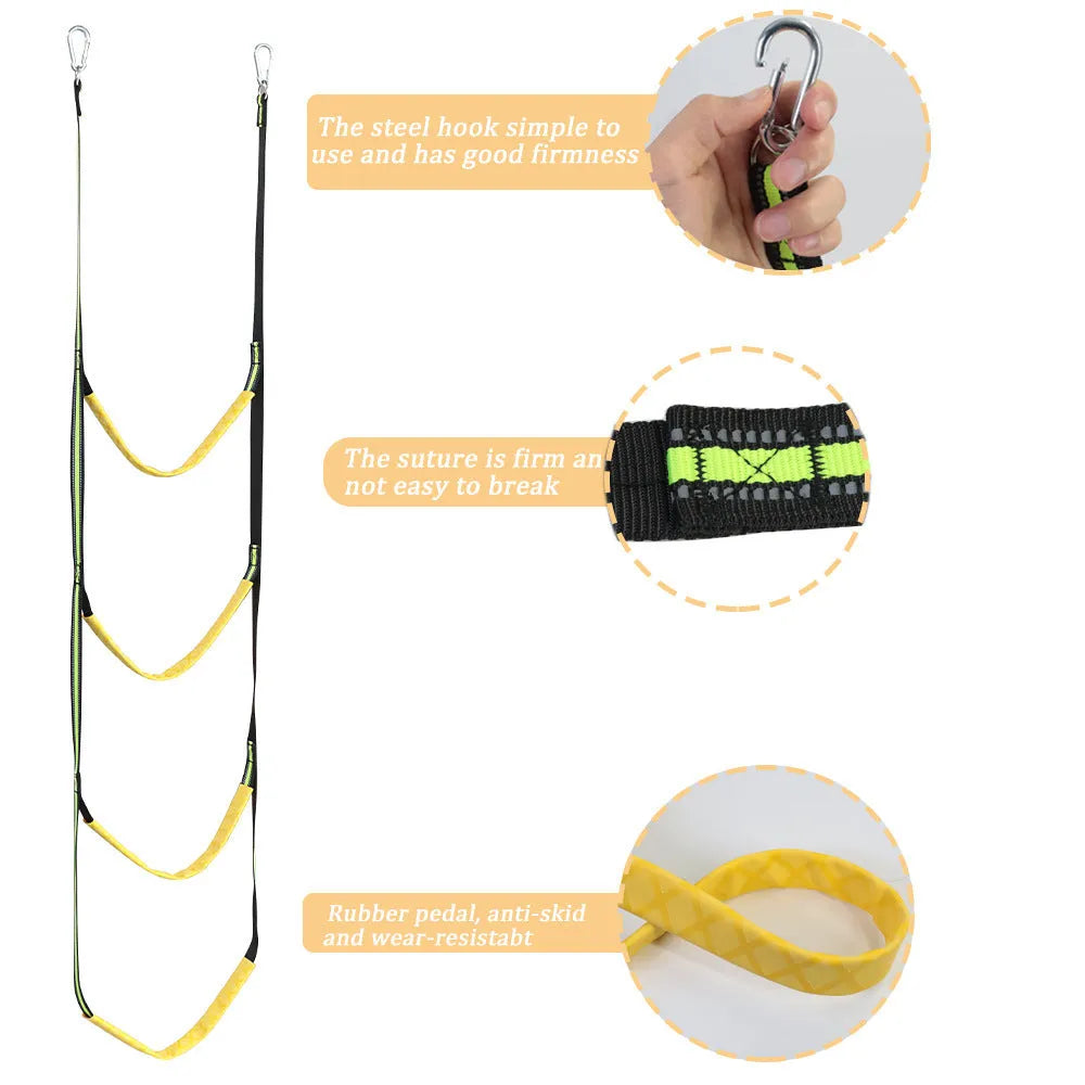 Boat Ladder Rope Inflatable Boat Rope Ladder ,Portable Rope Ladder For Inflatable Boat - Bellarte Enchanté Boat Ladder Rope Inflatable Boat Rope Ladder ,Portable Rope Ladder For Inflatable Boat